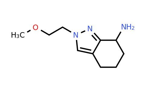CAS 1461707-12-9 | 2-(2-methoxyethyl)-4,5,6,7-tetrahydro-2H-indazol-7-amine