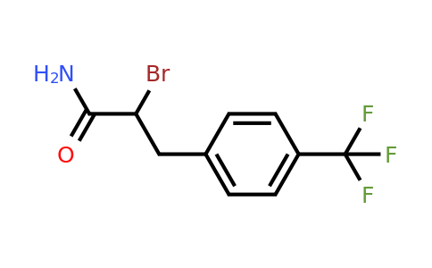 CAS 1461707-13-0 | 2-bromo-3-[4-(trifluoromethyl)phenyl]propanamide