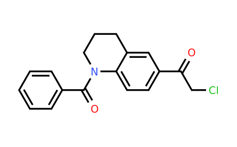 CAS 1461707-22-1 | 1-(1-benzoyl-1,2,3,4-tetrahydroquinolin-6-yl)-2-chloroethan-1-one