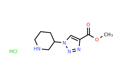CAS 1461707-24-3 | methyl 1-(piperidin-3-yl)-1H-1,2,3-triazole-4-carboxylate hydrochloride