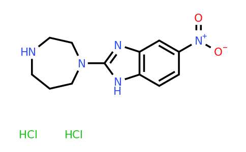 CAS 1461707-26-5 | 2-(1,4-diazepan-1-yl)-5-nitro-1H-1,3-benzodiazole dihydrochloride