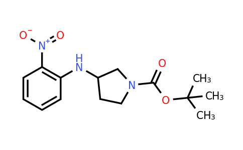 CAS 1461707-32-3 | tert-butyl 3-[(2-nitrophenyl)amino]pyrrolidine-1-carboxylate