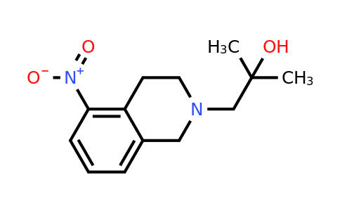 CAS 1461707-42-5 | 2-methyl-1-(5-nitro-1,2,3,4-tetrahydroisoquinolin-2-yl)propan-2-ol