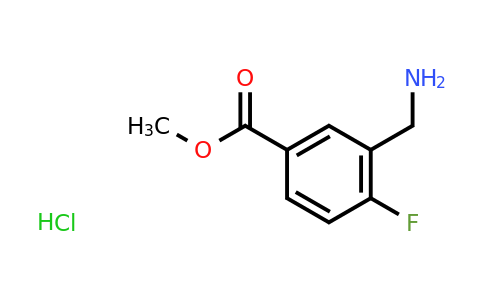 CAS 1461707-50-5 | methyl 3-(aminomethyl)-4-fluorobenzoate hydrochloride
