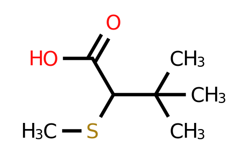 CAS 1461707-51-6 | 3,3-dimethyl-2-(methylsulfanyl)butanoic acid