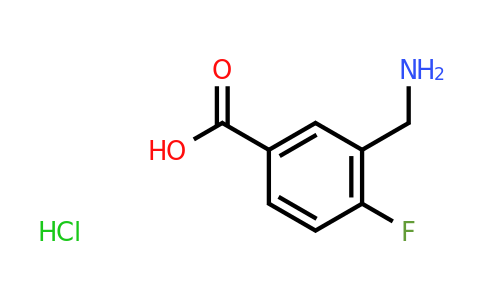 CAS 1461707-64-1 | 3-(aminomethyl)-4-fluorobenzoic acid hydrochloride