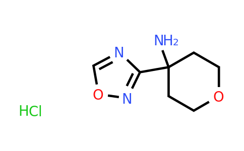 CAS 1461707-71-0 | 4-(1,2,4-oxadiazol-3-yl)oxan-4-amine hydrochloride