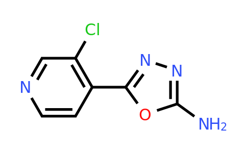 CAS 1461707-78-7 | 5-(3-chloropyridin-4-yl)-1,3,4-oxadiazol-2-amine