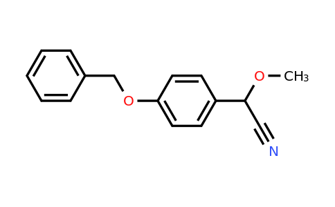 CAS 1461707-82-3 | 2-[4-(benzyloxy)phenyl]-2-methoxyacetonitrile