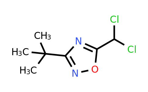 CAS 1461707-86-7 | 3-tert-butyl-5-(dichloromethyl)-1,2,4-oxadiazole