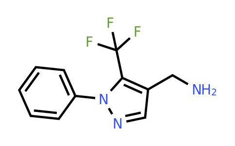 CAS 1461707-98-1 | [1-phenyl-5-(trifluoromethyl)-1H-pyrazol-4-yl]methanamine