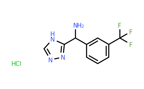 CAS 1461708-08-6 | (4H-1,2,4-triazol-3-yl)[3-(trifluoromethyl)phenyl]methanamine hydrochloride