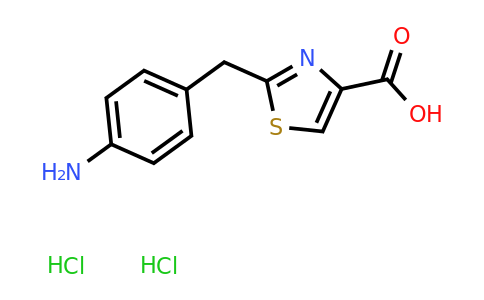 CAS 1461708-11-1 | 2-[(4-aminophenyl)methyl]-1,3-thiazole-4-carboxylic acid dihydrochloride