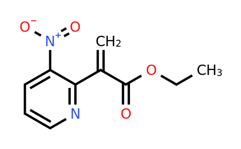 CAS 1461708-12-2 | ethyl 2-(3-nitropyridin-2-yl)prop-2-enoate