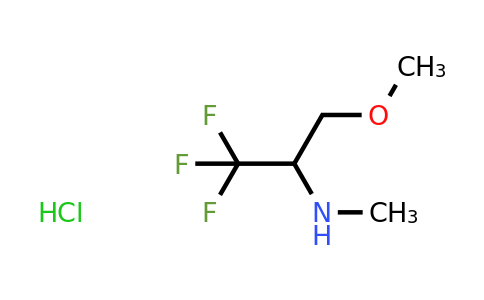 CAS 1461708-16-6 | methyl(1,1,1-trifluoro-3-methoxypropan-2-yl)amine hydrochloride