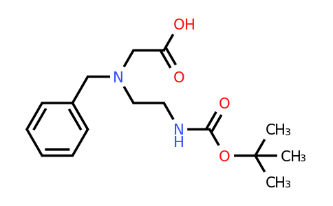 CAS 1461708-17-7 | 2-[benzyl(2-{[(tert-butoxy)carbonyl]amino}ethyl)amino]acetic acid