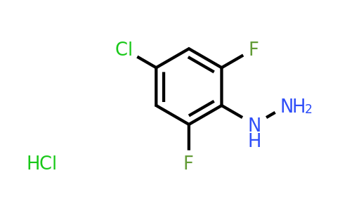 CAS 1461708-54-2 | (4-chloro-2,6-difluorophenyl)hydrazine hydrochloride