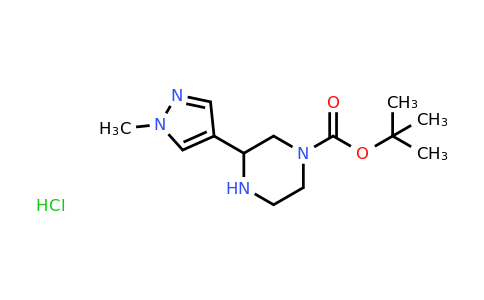 CAS 1461708-59-7 | tert-butyl 3-(1-methyl-1H-pyrazol-4-yl)piperazine-1-carboxylate hydrochloride