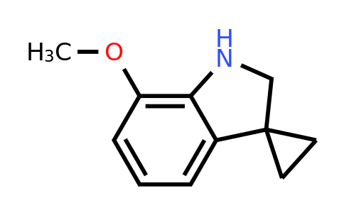 CAS 1461708-60-0 | 7'-Methoxyspiro[cyclopropane-1,3'-indoline]