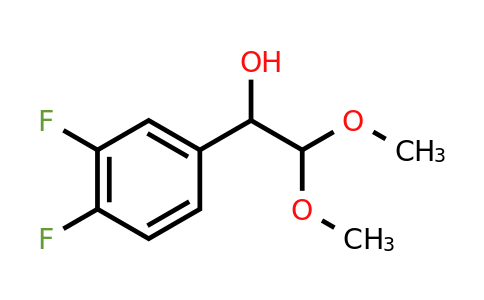 CAS 1461708-78-0 | 1-(3,4-difluorophenyl)-2,2-dimethoxyethan-1-ol