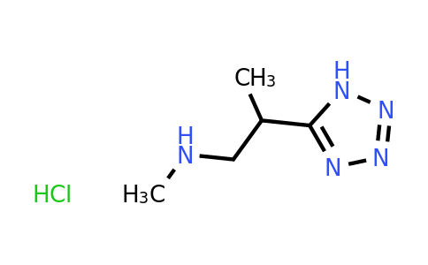 CAS 1461708-87-1 | methyl[2-(1H-1,2,3,4-tetrazol-5-yl)propyl]amine hydrochloride