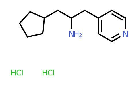 CAS 1461708-97-3 | 1-cyclopentyl-3-(pyridin-4-yl)propan-2-amine dihydrochloride