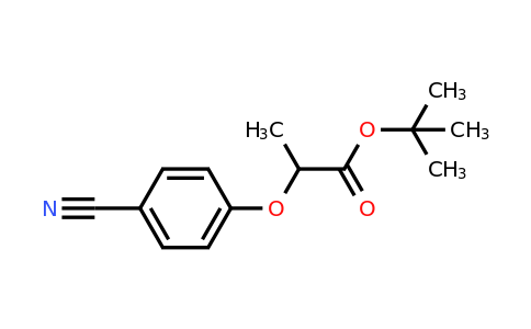 CAS 1461709-09-0 | tert-butyl 2-(4-cyanophenoxy)propanoate