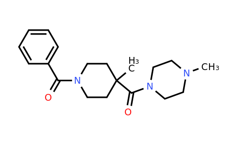 CAS 1461709-14-7 | 1-(1-benzoyl-4-methylpiperidine-4-carbonyl)-4-methylpiperazine