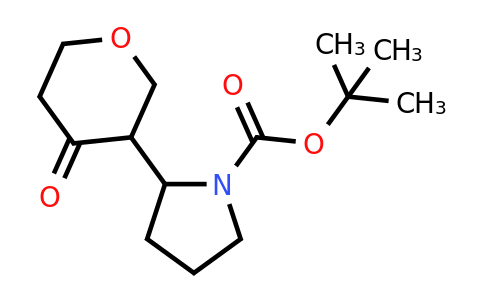 CAS 1461709-24-9 | tert-butyl 2-(4-oxooxan-3-yl)pyrrolidine-1-carboxylate
