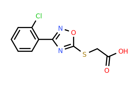 CAS 1461709-29-4 | 2-{[3-(2-chlorophenyl)-1,2,4-oxadiazol-5-yl]sulfanyl}acetic acid