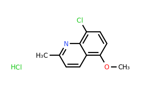 CAS 1461709-36-3 | 8-chloro-5-methoxy-2-methylquinoline hydrochloride