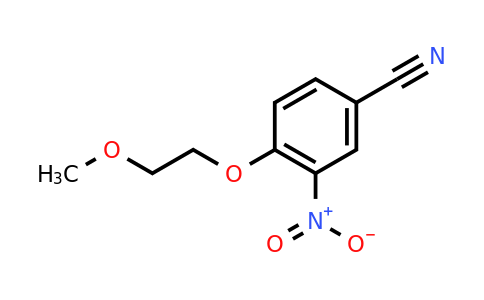 CAS 1461713-27-8 | 4-(2-methoxyethoxy)-3-nitrobenzonitrile