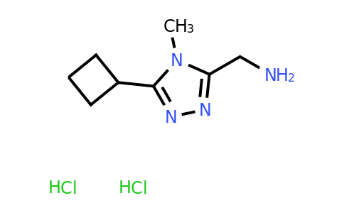 CAS 1461713-31-4 | (5-cyclobutyl-4-methyl-4H-1,2,4-triazol-3-yl)methanamine dihydrochloride