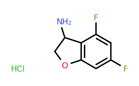 CAS 1461713-34-7 | 4,6-difluoro-2,3-dihydro-1-benzofuran-3-amine hydrochloride