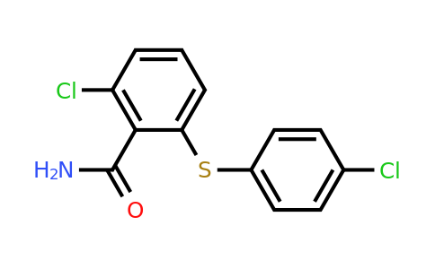 CAS 1461713-47-2 | 2-chloro-6-[(4-chlorophenyl)sulfanyl]benzamide