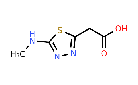 CAS 1461713-54-1 | 2-[5-(methylamino)-1,3,4-thiadiazol-2-yl]acetic acid