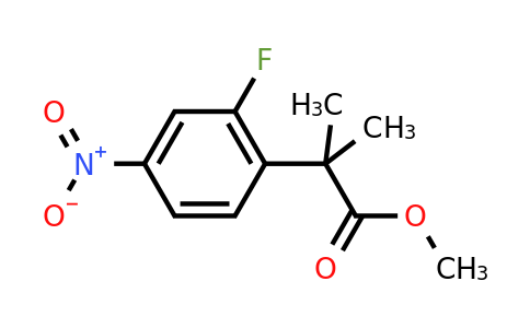 CAS 1461713-62-1 | methyl 2-(2-fluoro-4-nitrophenyl)-2-methylpropanoate