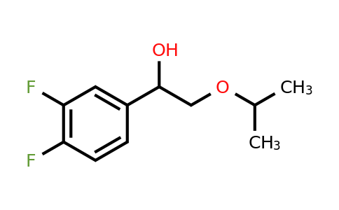 CAS 1461713-71-2 | 1-(3,4-difluorophenyl)-2-(propan-2-yloxy)ethan-1-ol