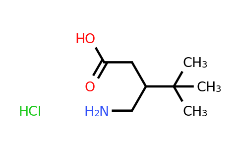 CAS 1461713-77-8 | 3-(aminomethyl)-4,4-dimethylpentanoic acid hydrochloride