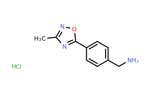 CAS 1461713-84-7 | [4-(3-methyl-1,2,4-oxadiazol-5-yl)phenyl]methanamine hydrochloride
