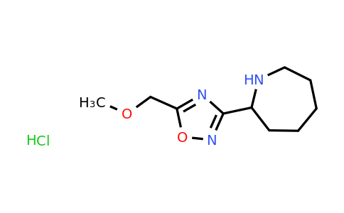 CAS 1461714-04-4 | 2-[5-(methoxymethyl)-1,2,4-oxadiazol-3-yl]azepane hydrochloride