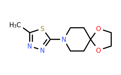 CAS 1461714-05-5 | 8-(5-methyl-1,3,4-thiadiazol-2-yl)-1,4-dioxa-8-azaspiro[4.5]decane