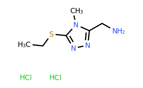 CAS 1461714-17-9 | [5-(ethylsulfanyl)-4-methyl-4H-1,2,4-triazol-3-yl]methanamine dihydrochloride