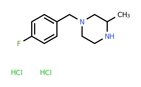 CAS 1461714-19-1 | 1-[(4-fluorophenyl)methyl]-3-methylpiperazine dihydrochloride