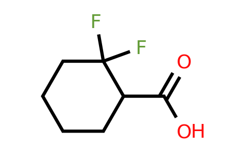 CAS 1461714-25-9 | 2,2-difluorocyclohexane-1-carboxylic acid