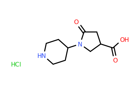 CAS 1461714-48-6 | 5-oxo-1-(piperidin-4-yl)pyrrolidine-3-carboxylic acid hydrochloride