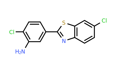 CAS 1461714-56-6 | 2-chloro-5-(6-chloro-1,3-benzothiazol-2-yl)aniline