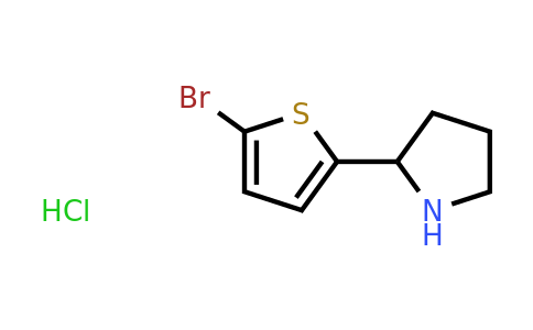 CAS 1461714-65-7 | 2-(5-bromothiophen-2-yl)pyrrolidine hydrochloride