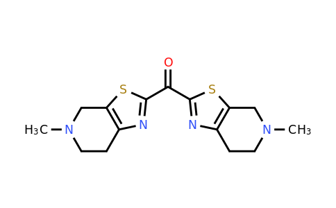 5-methyl-2-{5-methyl-4H,5H,6H,7H-[1,3]thiazolo[5,4-c]pyridine-2-carbonyl}-4H,5H,6H,7H-[1,3]thiazolo[5,4-c]pyridine