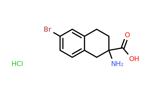 CAS 1461714-77-1 | 2-amino-6-bromo-1,2,3,4-tetrahydronaphthalene-2-carboxylic acid hydrochloride